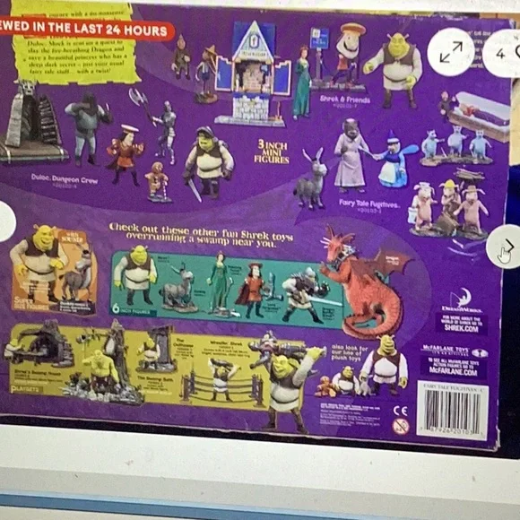 Shrek Fairy Tale Mini Figures Set - Multicolor - Picture 2 of 2